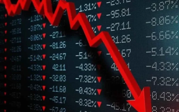 The worst downturn in the stock market, 541 billion rupees sank