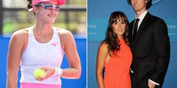 Tennis star who was knocked out of the Australian Open announces divorce