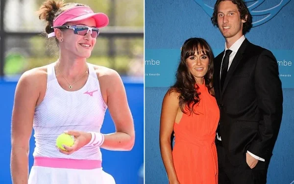 Tennis star who was knocked out of the Australian Open announces divorce