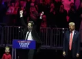 Elon Musk also gave a short speech at Trump's rally