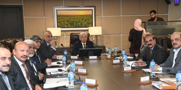 Federal Minister Rana Tanveer Hussain Chairs First Meeting of the Board of Governors of National Seed Development and Regulatory Authority (NSDRA)