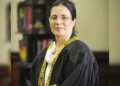 Supreme Court Justice Ayesha Malik recuses herself from hearing a case related to the Customs Act