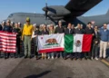 Los Angeles Fire, First Foreign Aid Including Firefighters Arrives in California