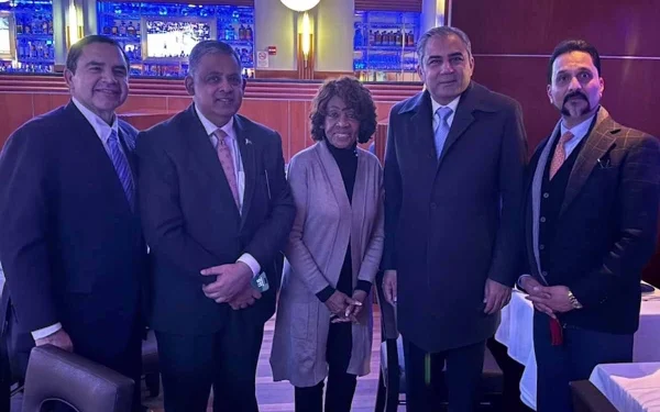 US Congressmen Host Dinner in Honor of Interior Minister, Discuss IMF Program