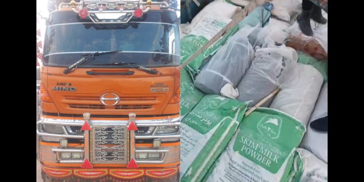 Successful Operation by Motorway Police: Truck Loaded with Non-Customs Paid Goods Seized, One Arrested