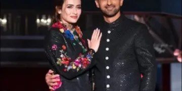 Shoaib Malik and Sana Javed's Ramp Walk in Doha Becomes the Center of Attention