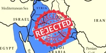 Saudi Foreign Ministry Rejects Map Based on Greater Israel