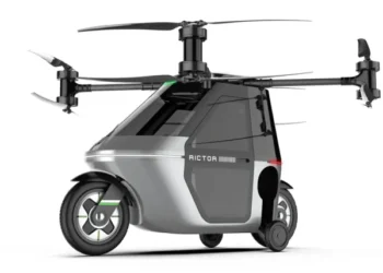 World's first flying motorbike takes off