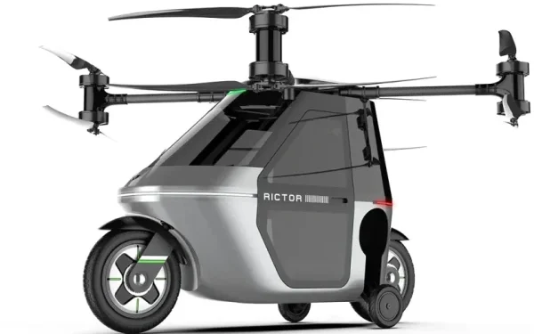 World's first flying motorbike takes off