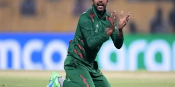 Bangladesh captain praises timed-out opposition player