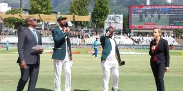 Cap Town Test; South Africa wins toss, decides to bat first against Pakistan