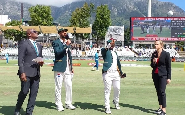 Cap Town Test; South Africa wins toss, decides to bat first against Pakistan