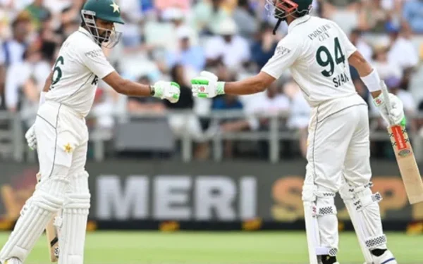 Shan Masood and Babar Azam pair create new history