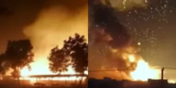 Multan, gas tanker explodes, 4 people killed
