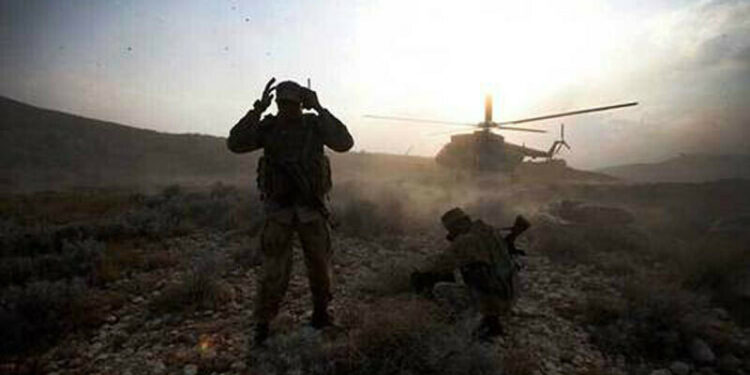 Operation continues in Kurram, forces shell militant hideouts with gunship helicopters