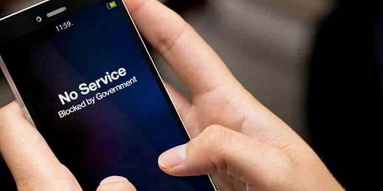 Mobile and internet services suspended for two days in Quetta