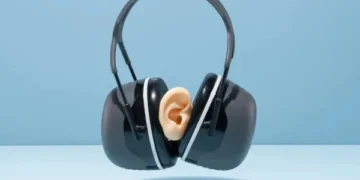 What negative effects can excessive use of headphones have on your hearing?