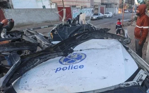 Israel bombs Gaza police chief’s tent; assistant among those killed