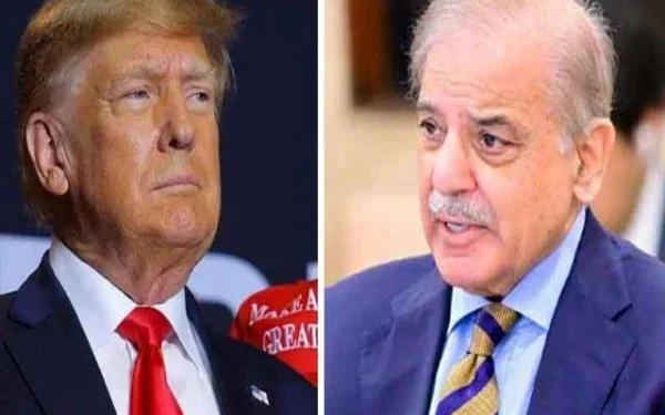 Prime Minister Shahbaz Sharif's letter to US President Donald Trump, congratulations on taking the oath of office