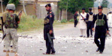 As a result of an attack on police and FC and firing on a vehicle in the Upper Kurram area of ​​Kurram Agency district of Khyber Pakhtunkhwa,