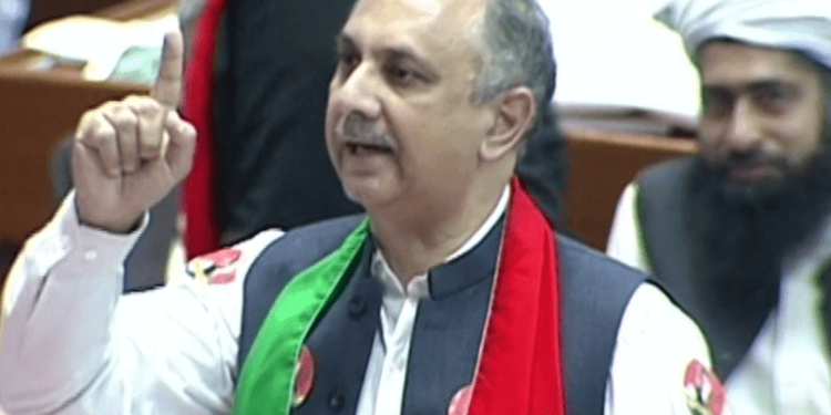 If the government really has the power, then it should arrange a meeting with Imran Khan, says Omar Ayub