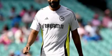 Karachi: Injured Indian fast bowler Jasprit Bumrah also received the ICC awards before the Pakistan-India clash in Dubai on Sunday, he had come