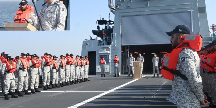 FOURTH OFFSHORE PATROL VESSEL PNS YAMAMA ARRIVES KARACHI