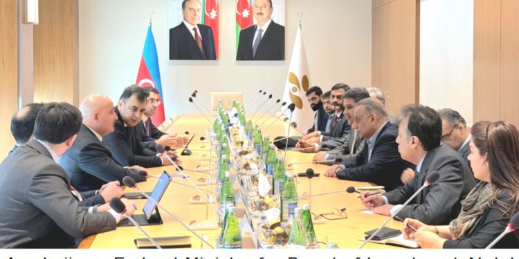 PRESIDENT SOCAR & CEO SOFAZ HELD SESSION TO REVIEW INVESTMENT IN PAK.