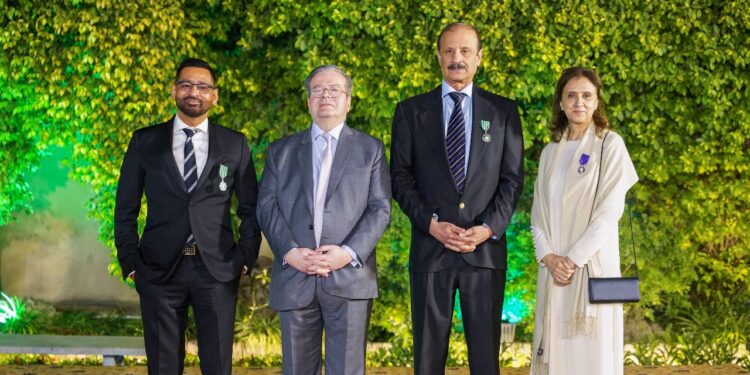 LUMS Professor Dr. Nadhra Shahbaz Khan receives France’s prestigious Palmes Académiques