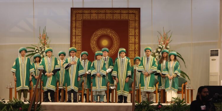 Princess Zahra Aga Khan joins ceremony highlighting the legacy of AKU’s founding Chancellor, His Highness the Aga Khan IV