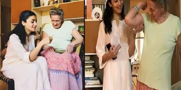 Alia Bhatt celebrates her grandmother's 96th birthday; photos go viral