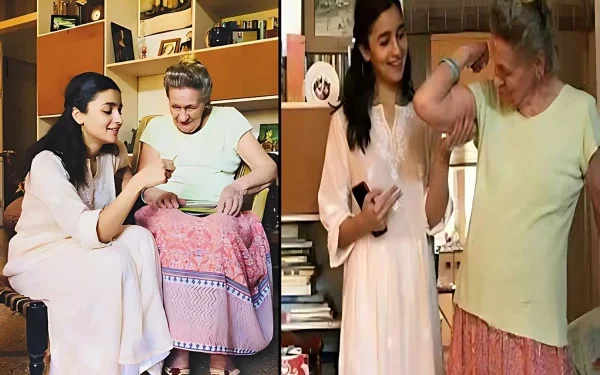 Alia Bhatt celebrates her grandmother's 96th birthday; photos go viral