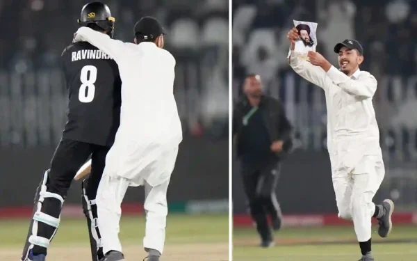 Champions Trophy; Case registered against spectator who entered the field