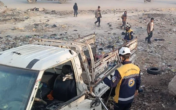 Truck full of passengers blown up in Syria; 15 people, including 14 women, killed