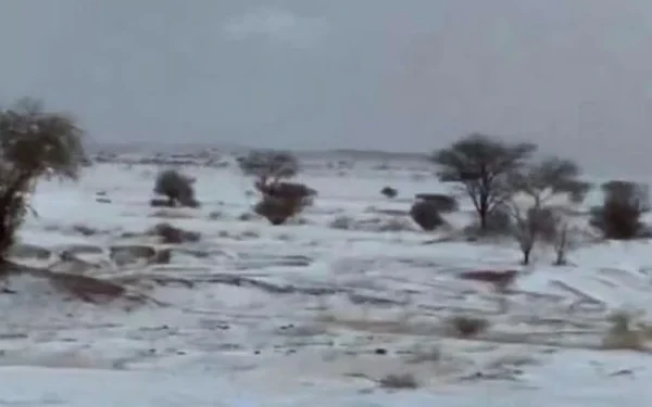 Severe cold in Saudi Arabia, temperature likely to drop below freezing point