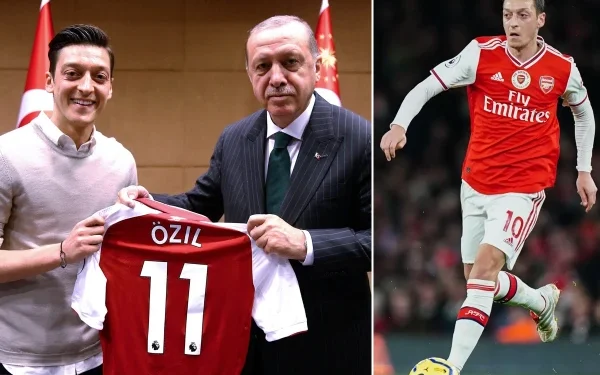 German footballer Mesut Ozil joins Turkish president's party