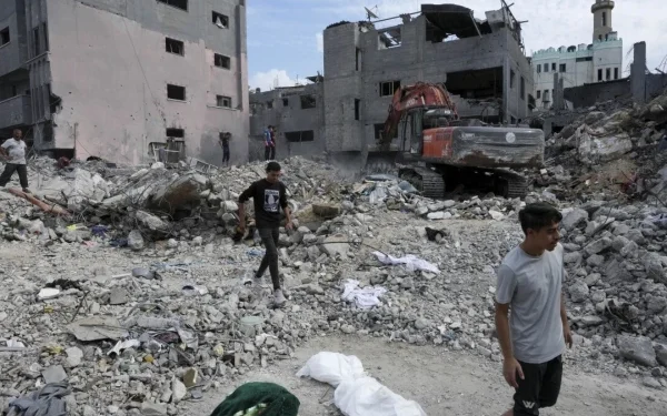 Heavy machinery blocked from entering Gaza, 12,000 bodies buried under rubble, hostage release stalled