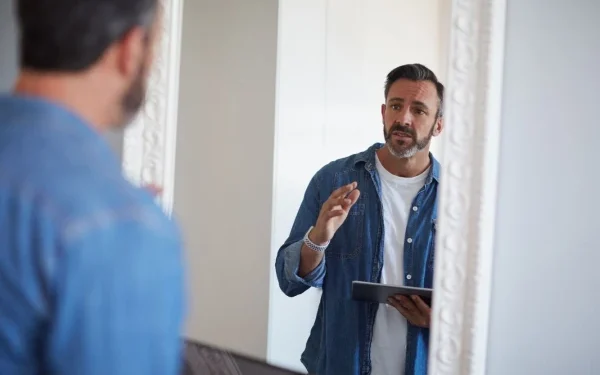 Talking to yourself is not embarrassing, but beneficial, how?