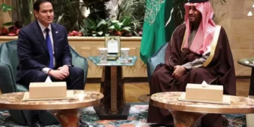 US Secretary of State Meets Saudi Crown Prince, Discusses Gaza’s Future