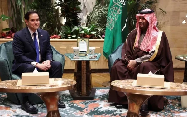 US Secretary of State Meets Saudi Crown Prince, Discusses Gaza’s Future