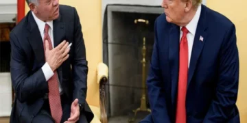 US President Meets King Abdullah, Pressure to Provide Refuge to Palestinians