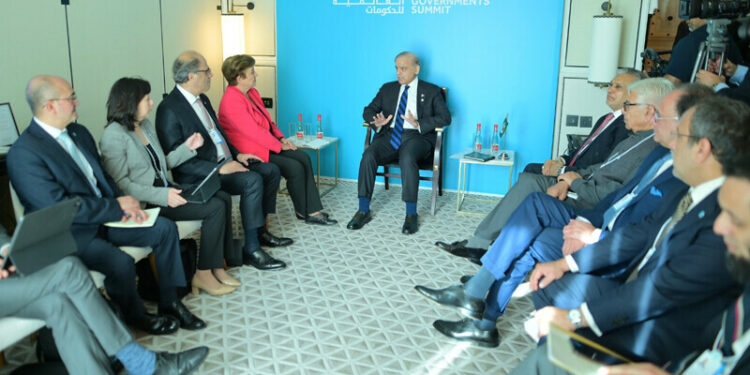 Pakistan is moving towards development, IMF chief admits in meeting with PM