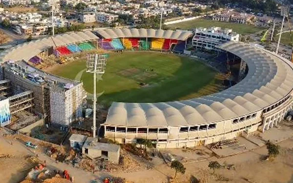 National Stadium Karachi is also ready to host the Champions Trophy, the inauguration will be held tomorrow