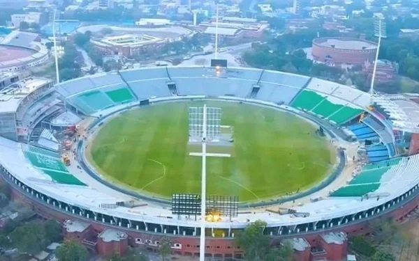 The opening match of the Triangular Series will be played today at the newly built Gaddafi Stadium
