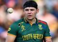 South African fast bowler Gerald Coetzee injured