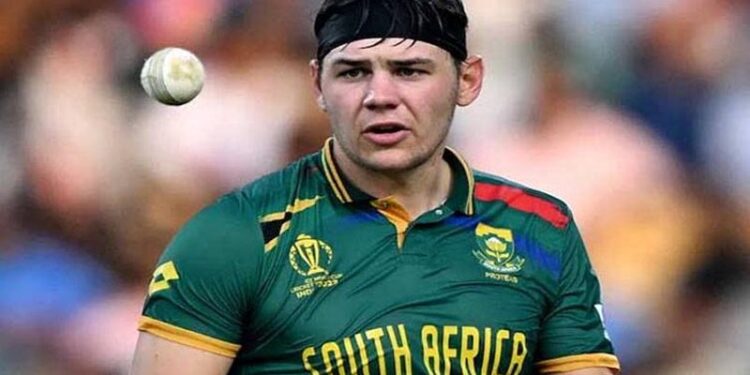South African fast bowler Gerald Coetzee injured