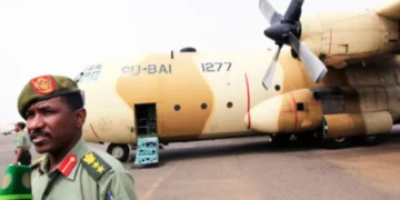 Military plane crashes in Sudan, killing all on board