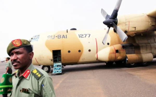 Military plane crashes in Sudan, killing all on board