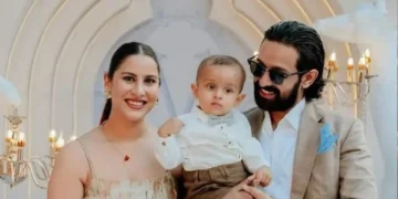 Vikrant Massey shows off son Vardhan's face to the world on his first birthday