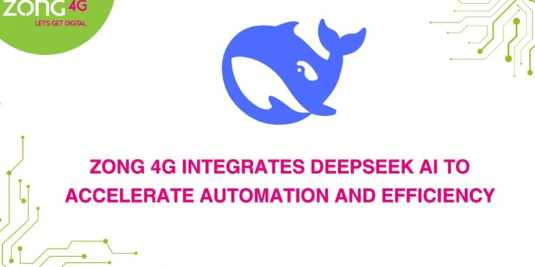 Zong 4G Integrates DeepSeek AI to Accelerate Automation and Efficiency